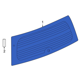 Jeep OE - Rear Liftgate Glass