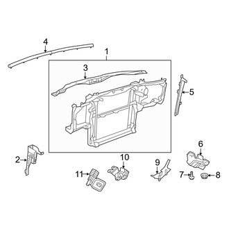 Jeep OE - Radiator Support