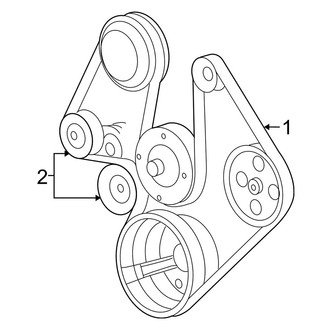 Jeep OE - Cooling - Belts & Pulleys (Jet / Limited / Sport)