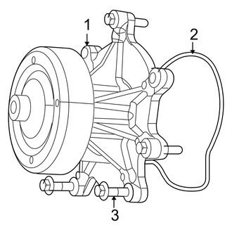 Jeep OE - Cooling - Water Pump (Jet / Limited / Sport)