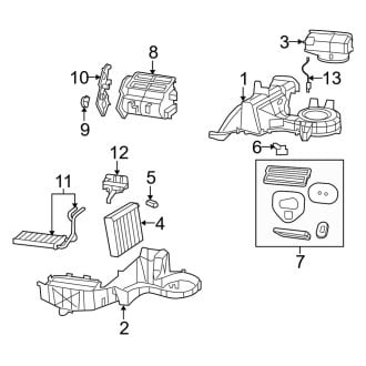 2008 Jeep Liberty OEM A/C & Heating Parts | Systems — CARiD.com