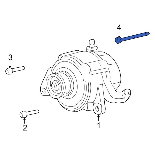 Jeep OE 6104227AA Belt Tensioner Bolt