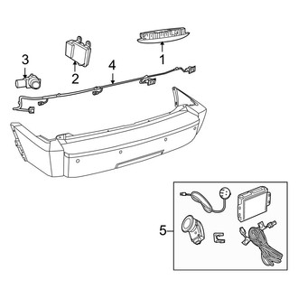 Jeep OE - Electrical Components (Rear Park Assist)