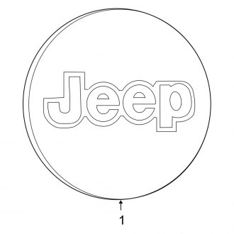 2010 Jeep Liberty Oem Wheel Center Caps 