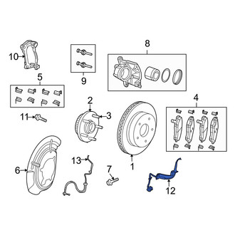 Jeep OE - Front ABS Wheel Speed Sensor