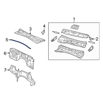 Jeep OE - Cowl Seal