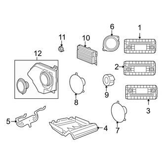 Jeep OE - Instrument Panel - Sound System