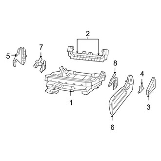 Jeep OE - Seats & Tracks - Tracks & Components (Driver Side Manual Seat)
