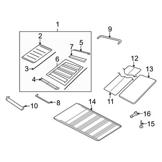 Jeep OE - Roof - Sunroof (With Sky Slider)