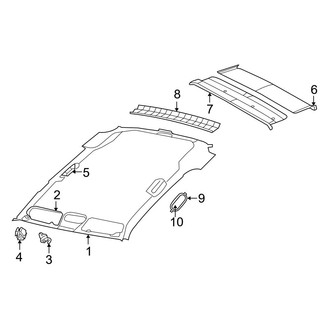 Jeep OE - Roof - Interior Trim