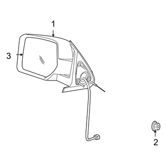 Jeep OE - Front Door - Outside Mirrors