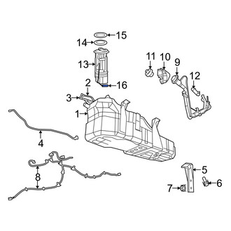 Jeep OE - Fuel Sender and Hanger Assembly