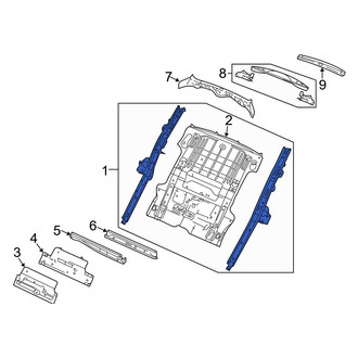 Jeep OE - Rear Floor Pan