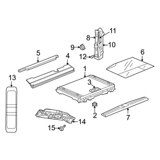 Jeep OE - Rear Body & Floor - Interior Trim