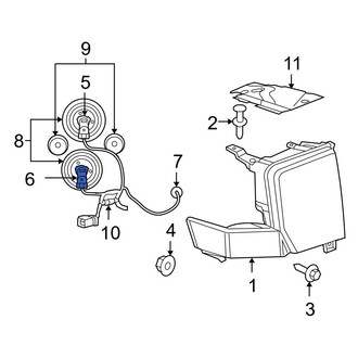 Jeep OE - Front Headlight Bulb