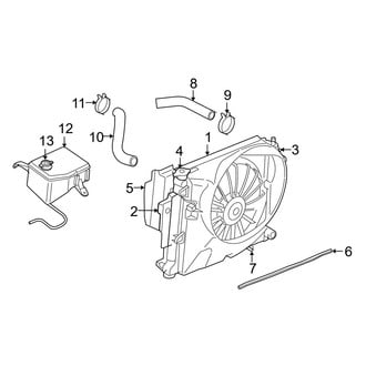 Jeep OE - Cooling - Radiator & Components (4.7L)