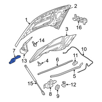 Jeep OE - Hood Seal