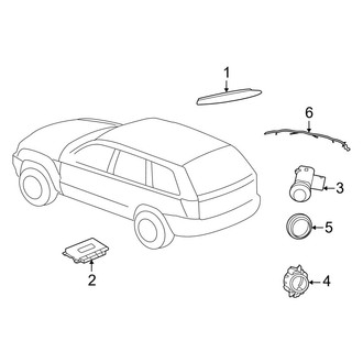 Jeep OE - Electrical Components (Reverse Sensing System)