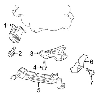 Jeep OE - Engine & Transmission Mounting (RWD 4.7L)