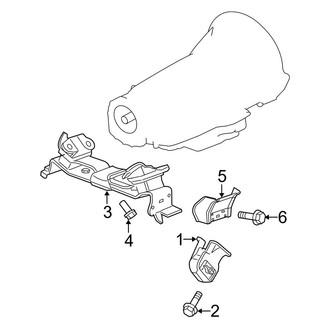 Jeep OE - Engine & Transmission Mounting (4WD 4.7L)