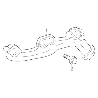 Jeep OE - Exhaust System - Exhaust Manifold (Limited 5.7L)