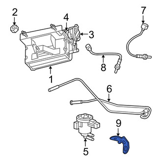 Jeep OE - Rear Oxygen Sensor Clip