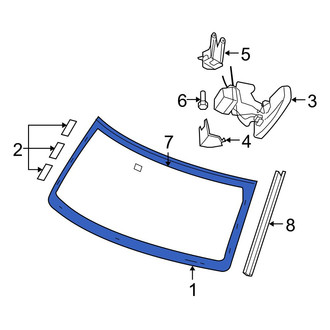 Jeep OE - Front Windshield