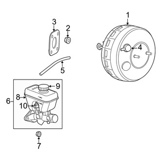 Jeep OE - Cowl - Components on Dash Panel