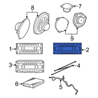 Jeep OE - Radio Control Unit