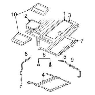 Jeep OE - Roof - Sunroof