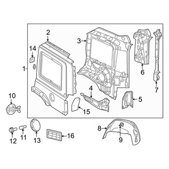 Jeep OE - Quarter Panel & Components