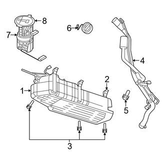 Jeep OE - Fuel System Components