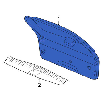 Jeep OE - Rear Liftgate Trim