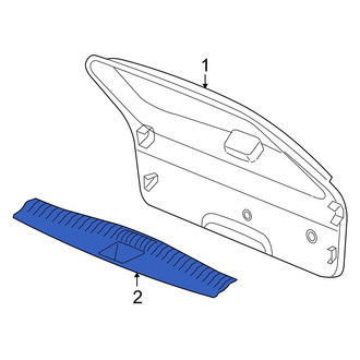 Jeep OE - Rear Liftgate Trim Scuff Plate
