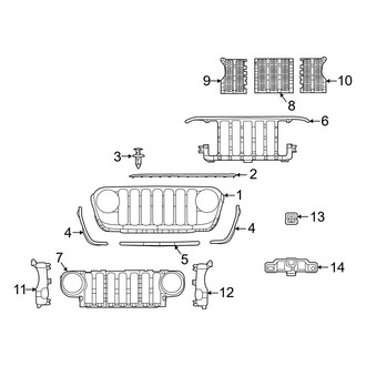 Jeep OE - Grille & Components