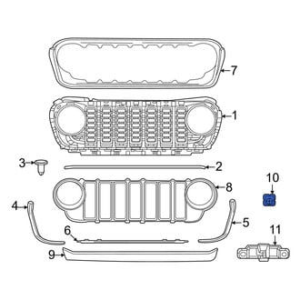 Jeep OE - Front Collision Avoidance Camera