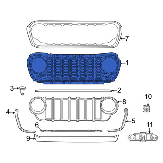 Jeep OE - Front Grille