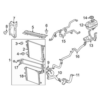 Jeep OE - Cooling - Radiator & Components