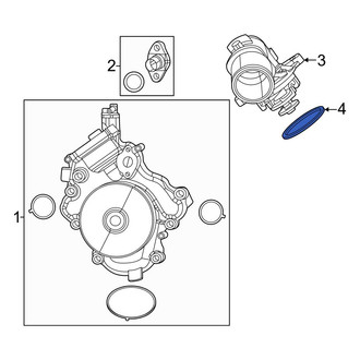 Jeep OE - Engine Coolant Thermostat Seal