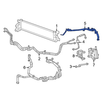Jeep OE - Engine Coolant Pipe
