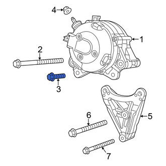 Jeep OE - Alternator Bracket Bolt