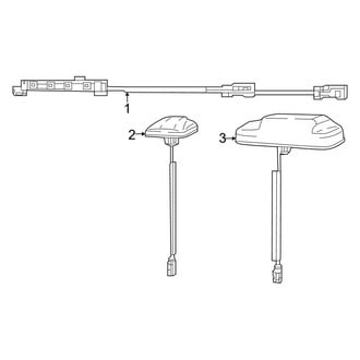 Jeep OE - Electrical - Antenna (Satellite Radio/Navigation)
