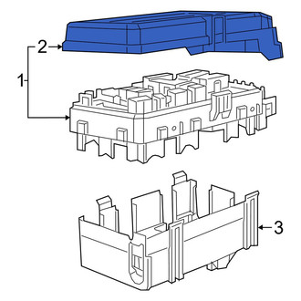 Jeep OE - Upper Fuse and Relay Center Cover