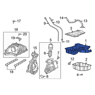 Jeep OE - Upper Engine Oil Pan