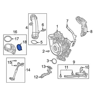 Jeep OE - Engine Air Intake Hose Gasket