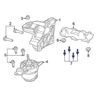 Jeep OE - Automatic Transmission Mount Bolt