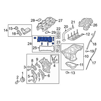 Jeep OE - Right Engine Valve Cover