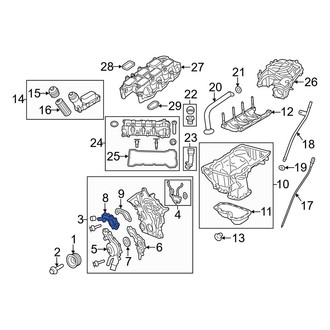 Jeep OE - Engine Coolant Crossover Pipe