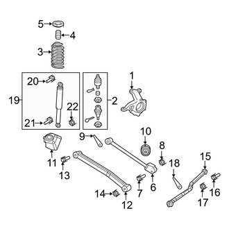 Jeep OE - Front Suspension - Suspension Components