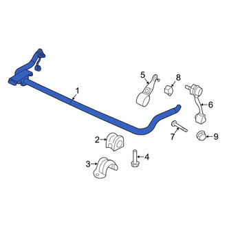 Jeep OE - Rear Suspension Stabilizer Bar